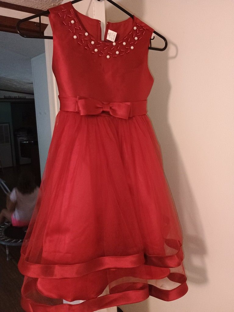 Girls Sz8 Gown