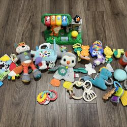 Baby Toys, Teether Toys, Car seat Toys, Pacifier Clip And Holder,baby Shusher 