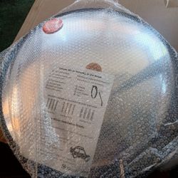 24 Inch Safety Mirror Black