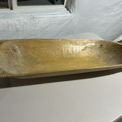 Hand Carved Bread Bowl