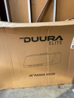 DUURA Elite DE480RHSSS 48” 500 CFM Stainless Range Hood New Open Box