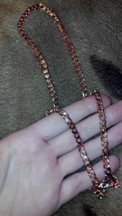 Gold filled chain Unisex