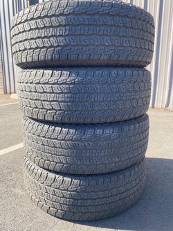 (4) Goodyear 265/65R18 territory AT tires ~ great tread!