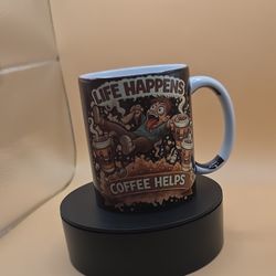 Custom Coffee Mug – Cute Cartoon Style Cup