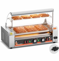 Hot Dog Roller Grill Machine