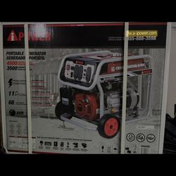 I power 4500 Watts Generator. Brand New 