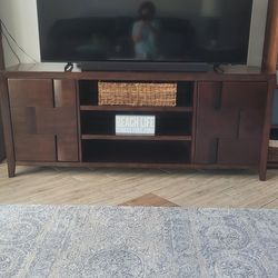 Beautiful, Solid Wood TV Console