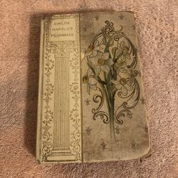 Vintage 1899 Childe Harold’s Pilgrimage Original Copyright By Lord Byron RARE