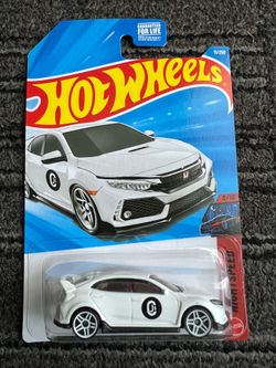 Hot Wheels White ‘18 Honda Civic Type R – Brand New | Nightspeed