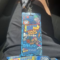 (1) Warped Tour Ticket 2025 July 26-27th VIP