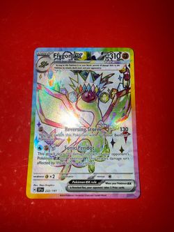Flygon EX Holo Ultra Rare Card 222/191 Sv08: Surging Sparks