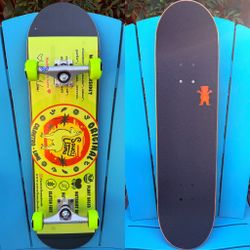 Saucy Llama Custom Complete Custom Skateboard (NEW) 8.0” - Royal Raw 139mm Trucks