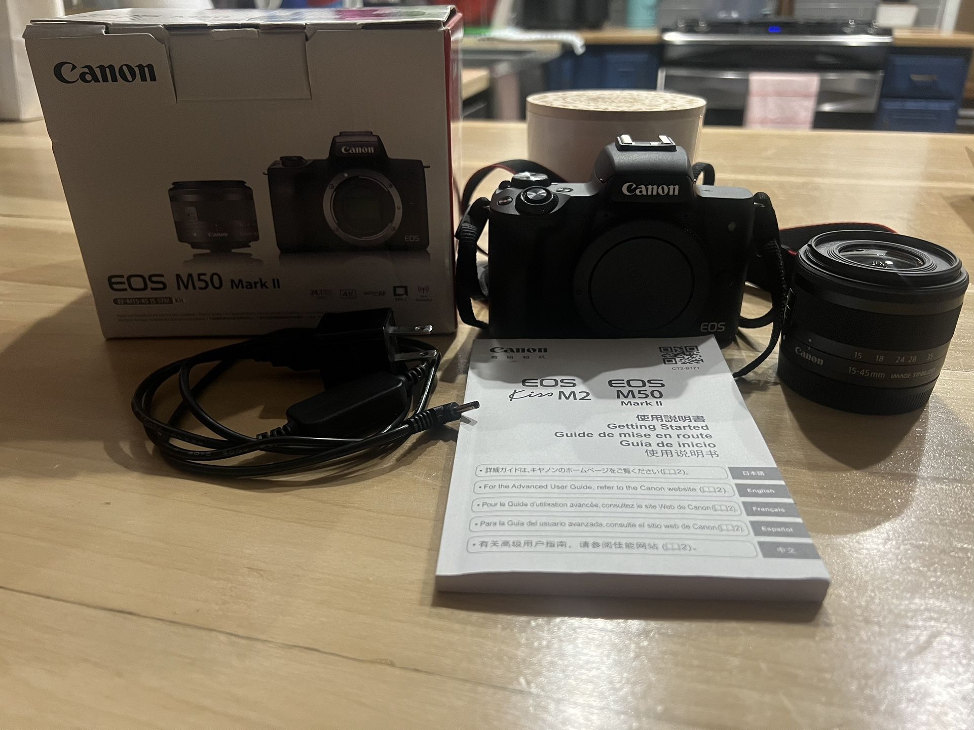 Canon EOS M50 Mark II, Mirrorless Camera