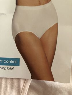 Barely There Light Control (2X) Nude Brief Tummy Control Shapewear Cotton  Crotch Panties for Sale in Arlington Heights, IL - OfferUp