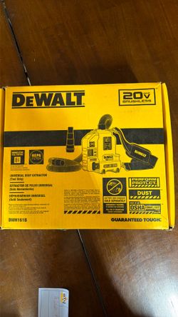 DeWALT 20V universal dust extractor (Tool Only)