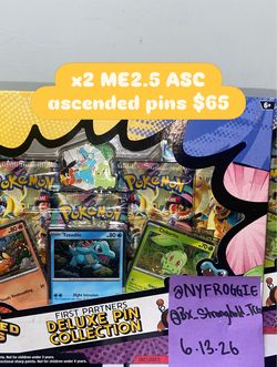 Pokemon TCG ME2.5 ASC Ascended Deluxe Pin