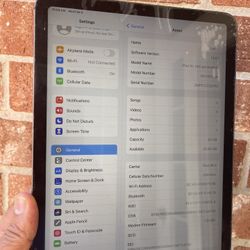 ipad air 3 64 gb cellular with charger case 