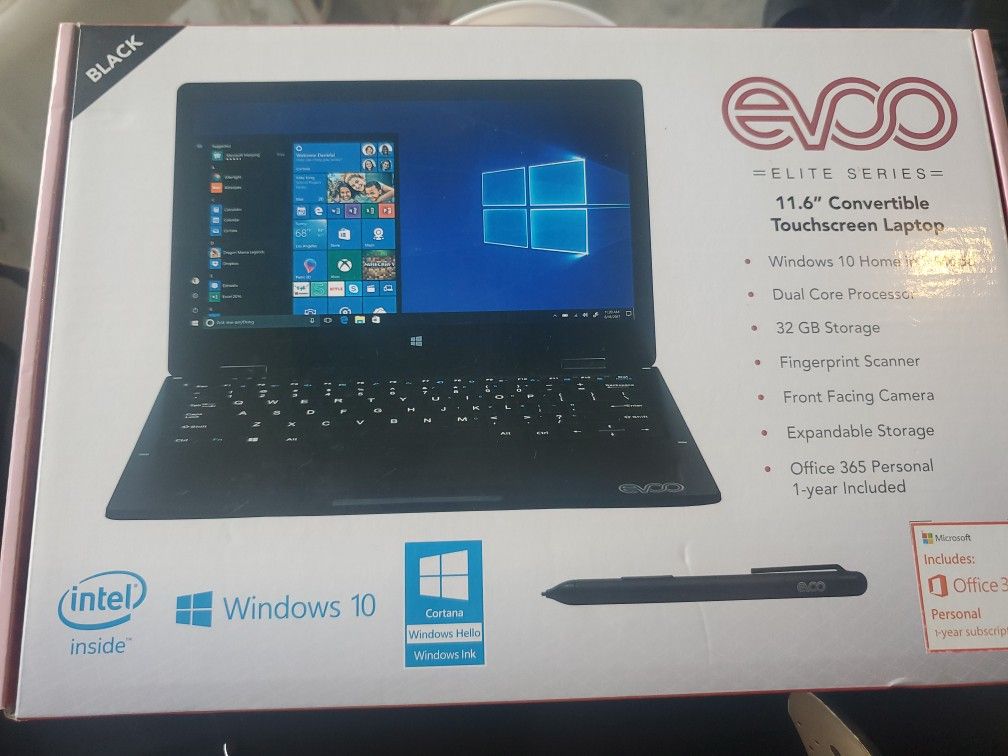 Brand New 11.6'' Convertible Touchscreen Laptop