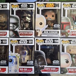 Funko Pop Star Wars Set