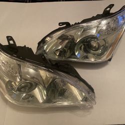 Headlight Lamps Left & Right Pair For 2004 2005 2006 Lexus RX330-350