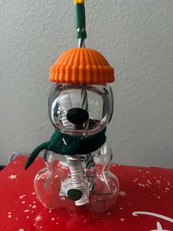 Starbucks Snoopy Glass Cup