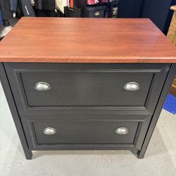 Bush Wood Filing Cabinet