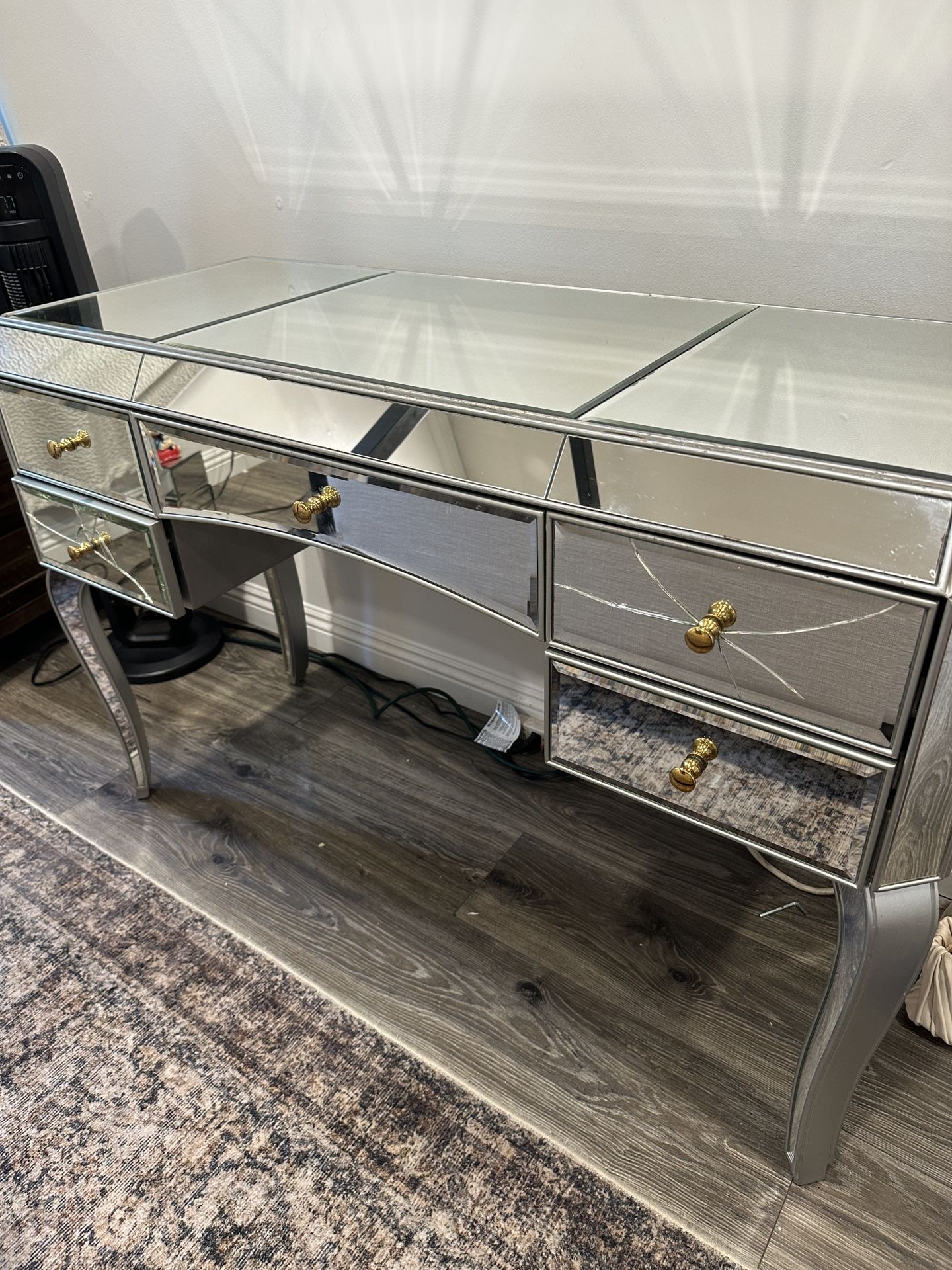 Mirrored Vanity