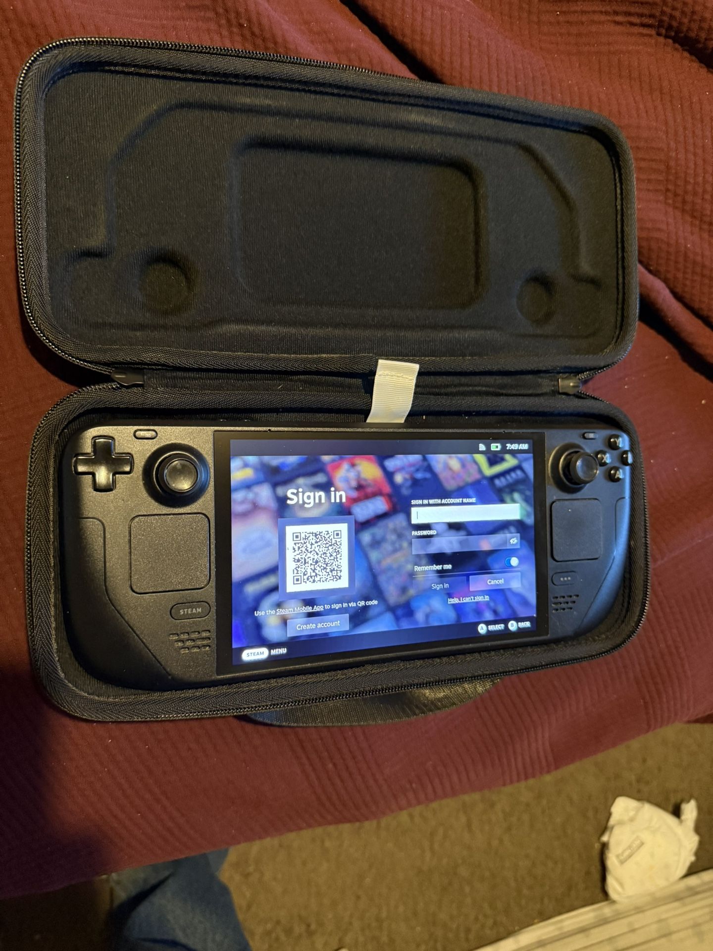 Valve Steam Deck OLED 1TB Handheld Gaming Console