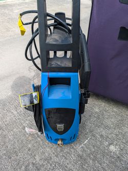 Electric Pressure Washer Blue and Black