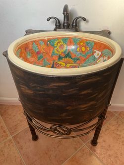Artisan Bathroom Pedestal Sink