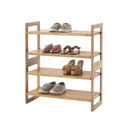 TRINITY EcoStorage Bamboo Shoe Rack 2-Pack $45