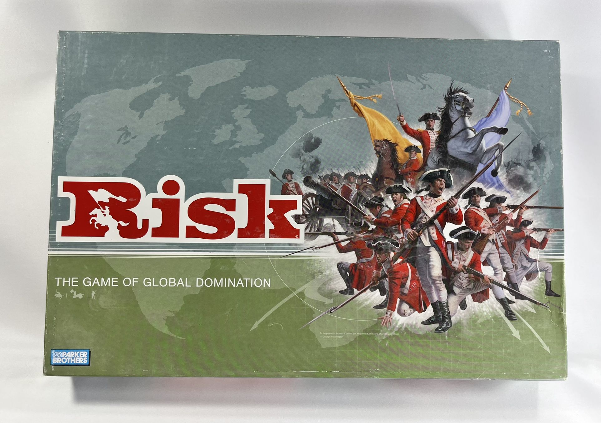 Risk The Game of Global Domination Golden Cavalry Token 2003 Open Box Unplayed