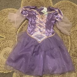 Disney Rapunzel Costume Kids 3-4T 