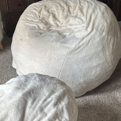 Ultimate Sac Bean Bag Chair And Ottoman 