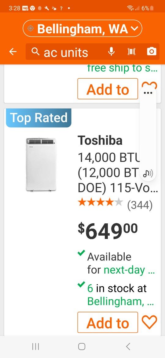 Toshiba Ac 14000 Btu Paid700