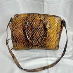 MICHAEL Michael Kors Selma Python Bag