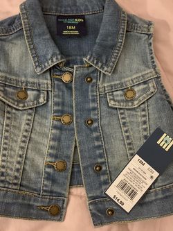 Toddler Jean Vest