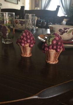 Salt and pepper shakers