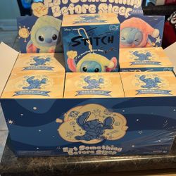 Stitch Eat Something Before Sleep mystery blind box - Miniso  $30