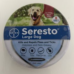 Seresto Large Dog Flea Collar - New and Sealed