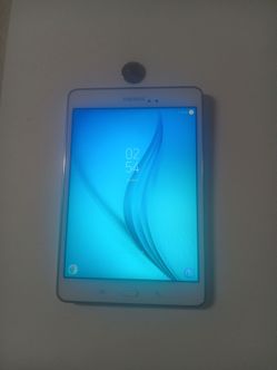 Samsung Galaxy Tab A with case