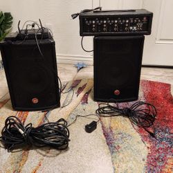 Harbinger M60 60W, 4-Channel, with 10" Speakers