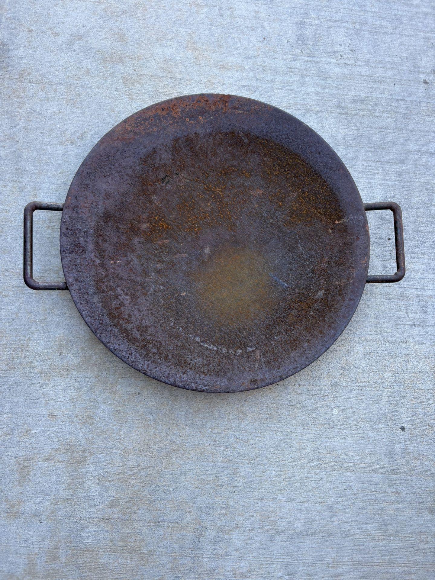 Vintage Handmade Rustic Pan ( Hesperia Ca )