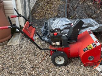 2 Stage Snow Blower Ready To go 
