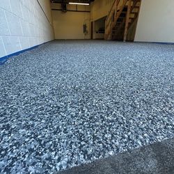 Flakes Epoxy Floor