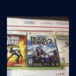 Xbox 360 Guitar Hero Games