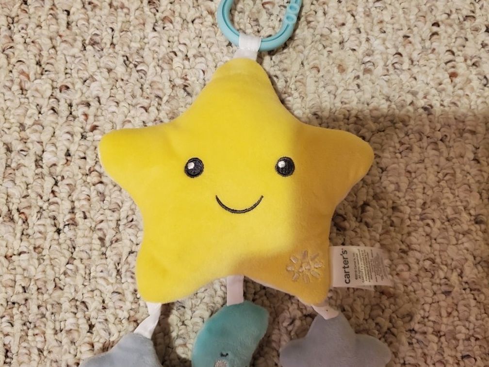 NeW Carter's STAR musical Hanging Toy