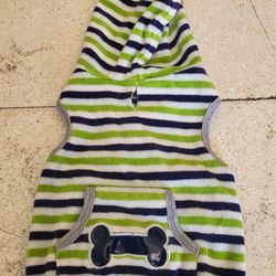 dog cat kitten puppy X-small Striped hoodie sweater  