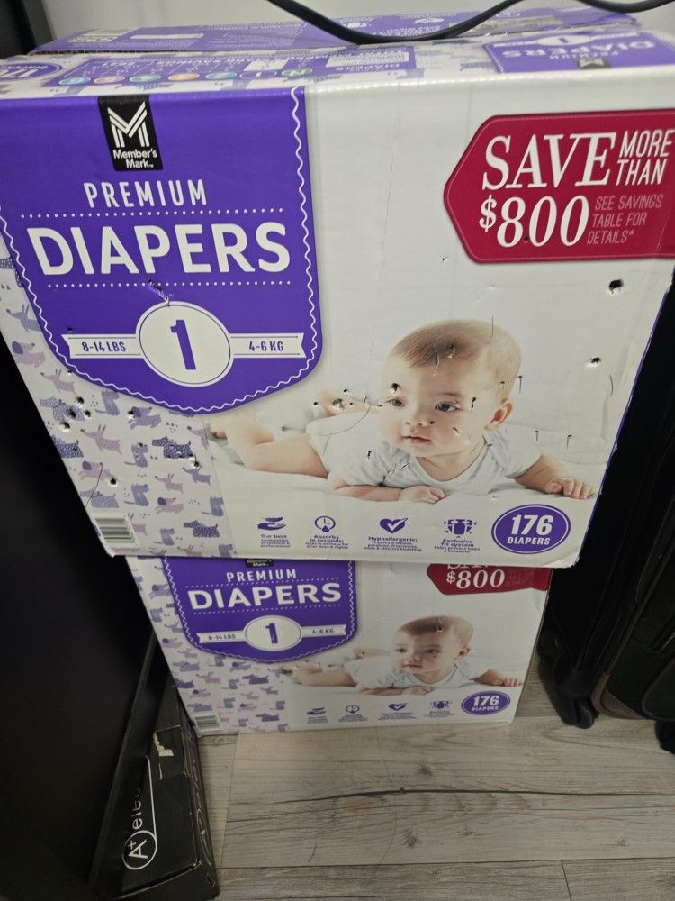 Diapers Size 1
