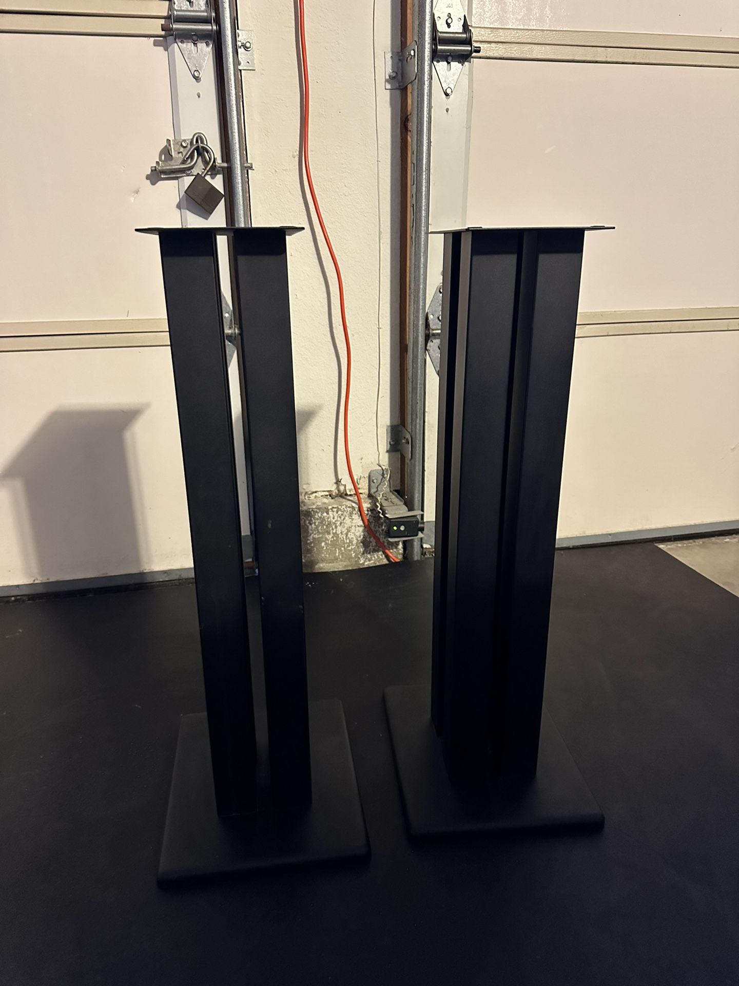 Monoprice Monolith Speaker Stands Filled With Sand 28in Used